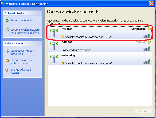 Help Connect To Wireless Network On Vista