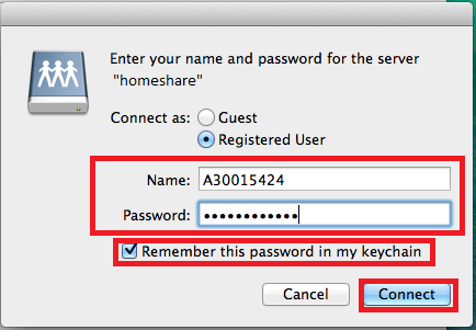 configure my password drive for mac