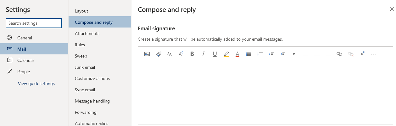 How to Easily Create an Email Signature in Webmail