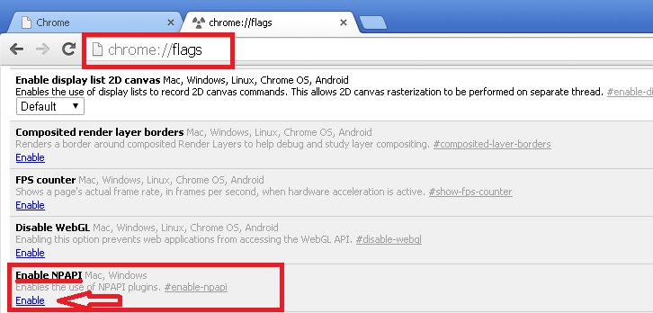 how to manually install java plugin chrome