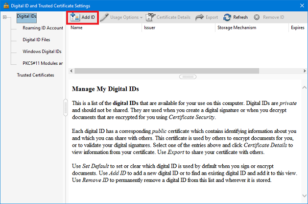 how to create a digital signature in adobe reader x